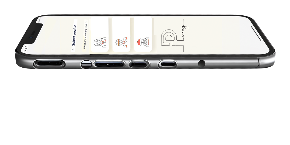 Peazy Phone Screen_horizontal3