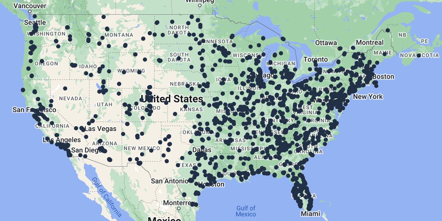Vendor Map Vendor Map