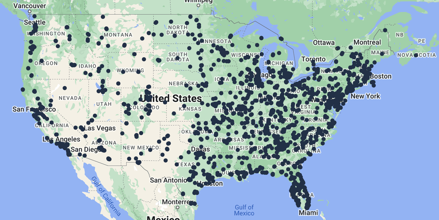 Vendor Map